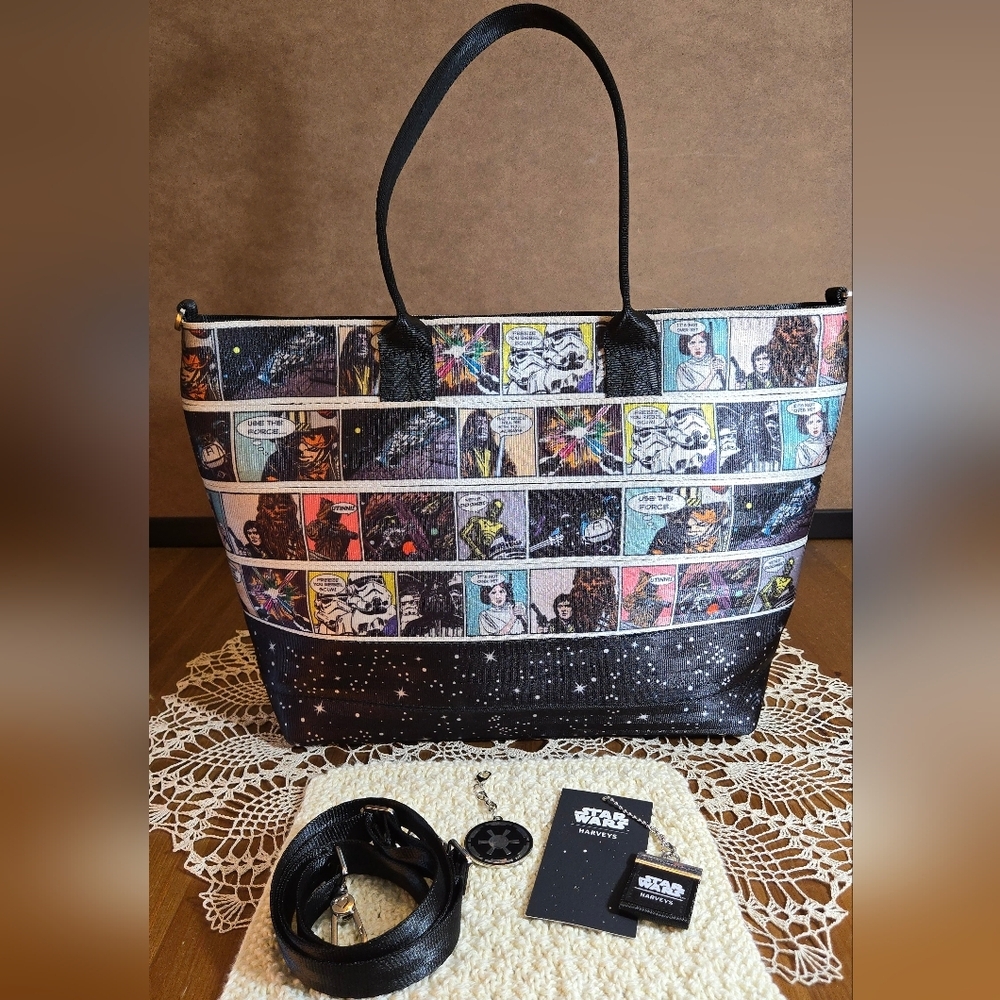 Harvey's Star Wars Comic Strip Medium Streamline Tote Bag - Black